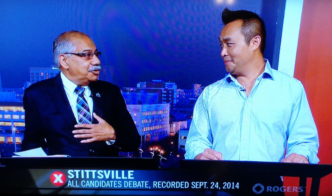 Shad Qadri and Dave Lee debate on Rogers 22