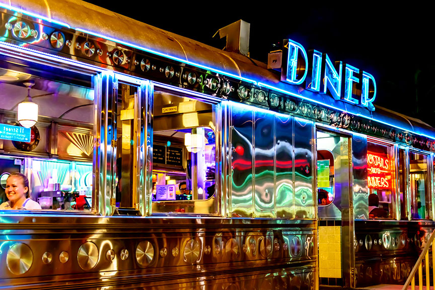 "South Beach Deco Diner" / Photo by John Edkins