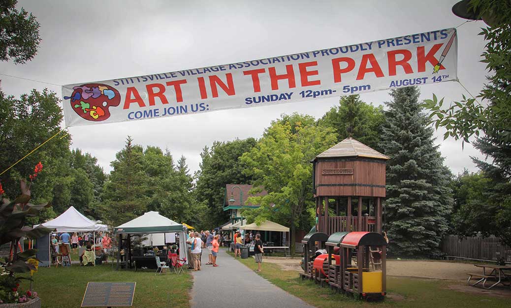 STITTSVILLE, ON, August 14, 2016. Art in the Park at Village Square. Barry Gray (StittsvilleCentral)