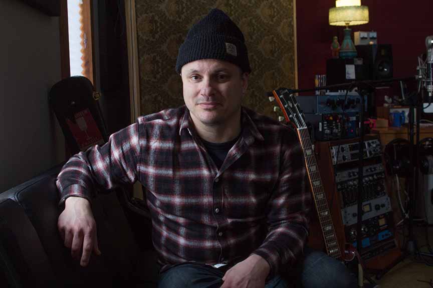 Jim Bryson at his studio in Stittsville. Photo by Barry Gray.