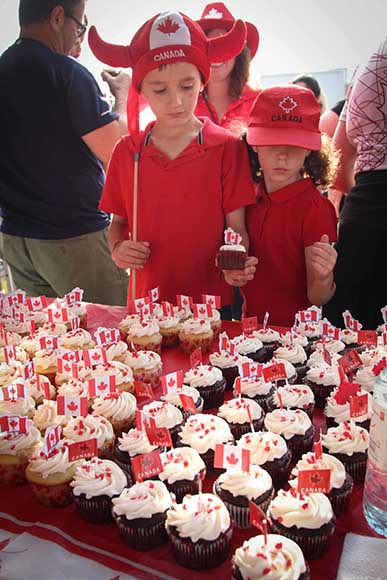STITTSVILLE, ON, July 1 2016. Canada Day cupcakes. Barry Gray (StittsvilleCentral)