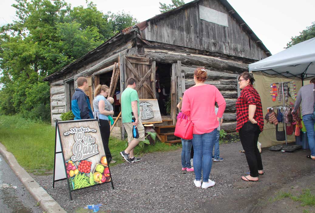 Market at the Barn, Friday June 30. Photo by Barry Gray.