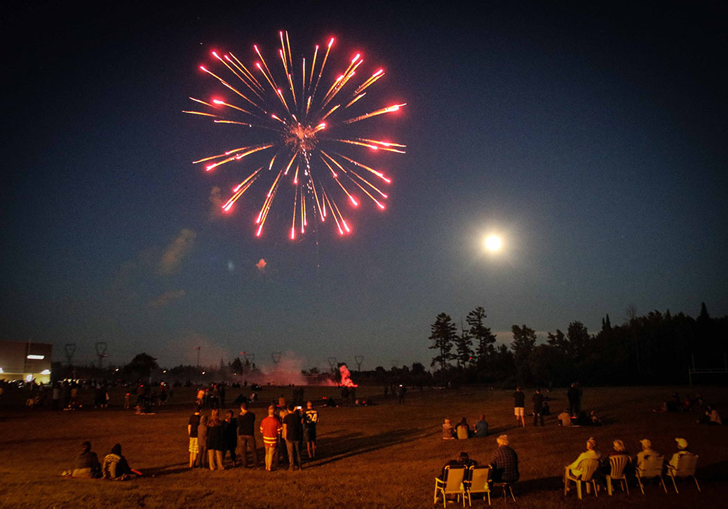 Fireworks! Canada 2017 in Stittsville. Photo by Barry Gray.