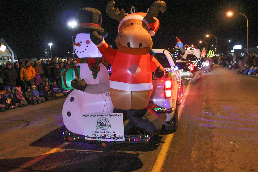 Stittsville Parade of Lights 2017. Photo by Barry Gray