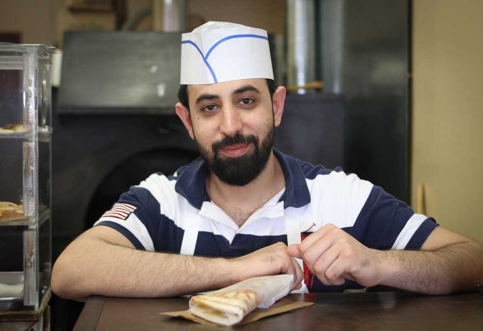Stittsville resident Shams Feizi at Simbad Bakery. Photo by Barry Gray.