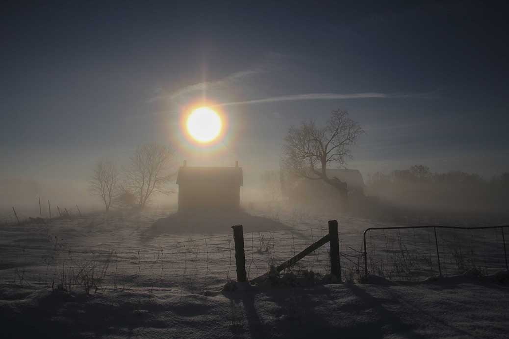 STITTSVILLE, ON. Dec 6, 2016. Moring fog at the farm. Barry Gray (Stittsvillecentral).