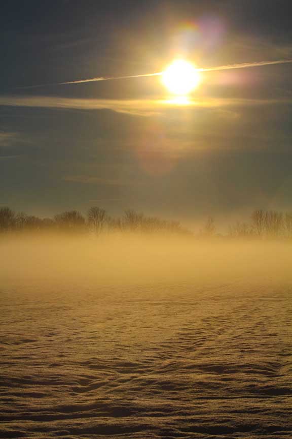 STITTSVILLE, ON. Dec 6, 2016. Early moring fog south of Stittsville. Barry Gray (Stittsvillecentral).
