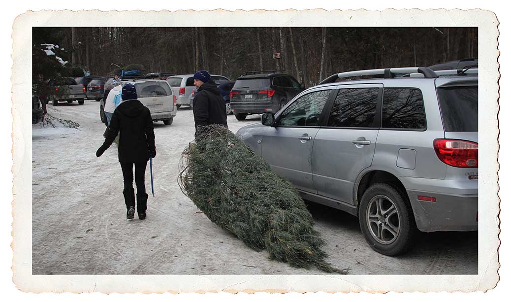 NORTH GOWER, ON. Dec 11, 2016. Loading up. Barry Gray (StittsvilleCentral)