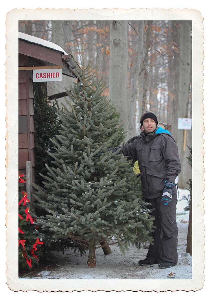 NORTH GOWER, ON. Dec 11, 2016. Waiting at the cashier at Thomas Tree Farm. Barry Gray (StittsvilleCentral)