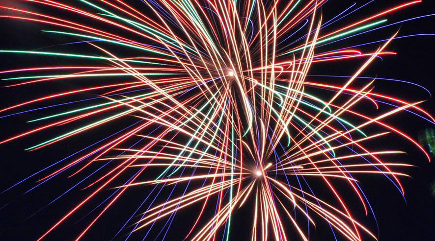 Canada Day fireworks in Stittsville. Photo by B.R. Ravishankar