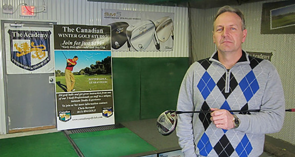 Chris Bernard has more than 40 years of experience in the golf industry. Photo by Ron Patey.