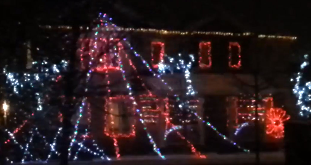 Christmas Lights on Montserrat