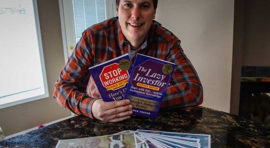 uthor Derek Foster. Photo by Barry Gray