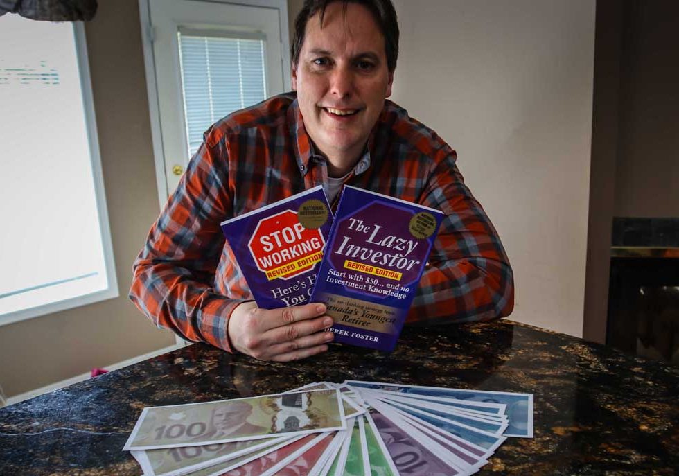 uthor Derek Foster. Photo by Barry Gray