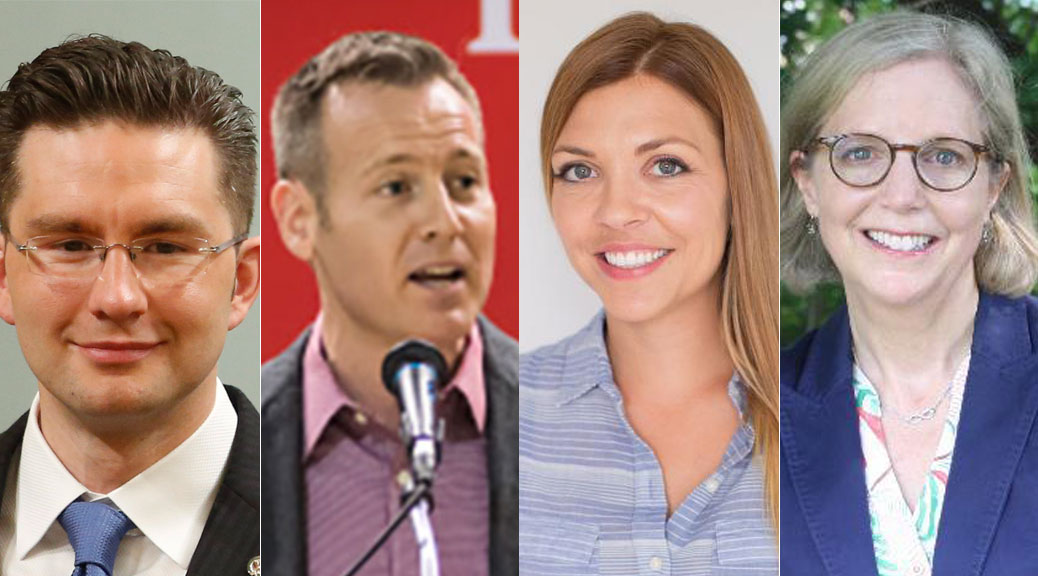 Candidates in Carleton riding, which includes Stittsville: Poilievre, Rodgers, Larocque, Coyne