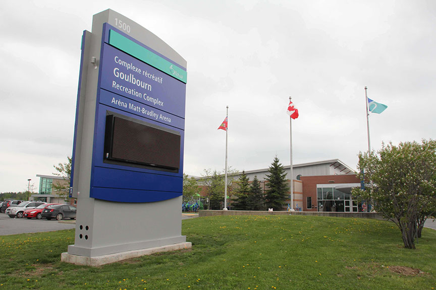 Goulbourn Rec Centre, May 2015. Photo by Barry Gray.