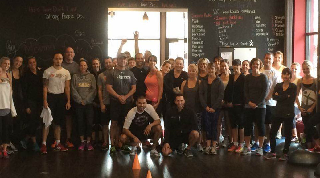 Fundraiser held at Greco Stittsville this past Saturday. Matt Sicoli (one of the owners) and Kenny Caceros ran the class.