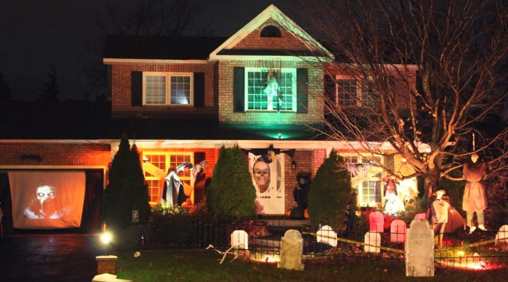 Hobin Street Halloween Display