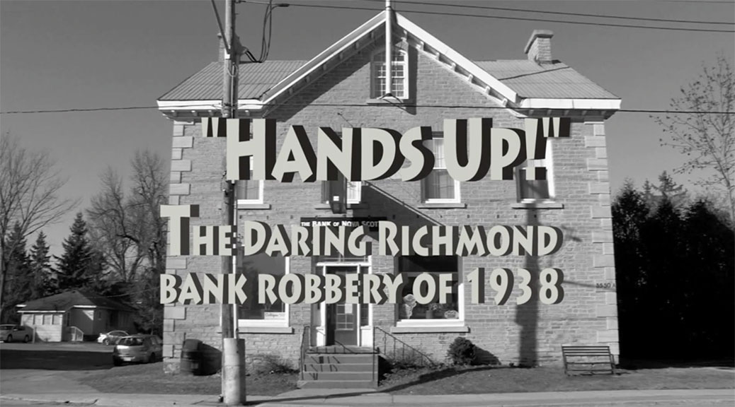 Hands Up! The daring Richmond bank robbery of 1938
