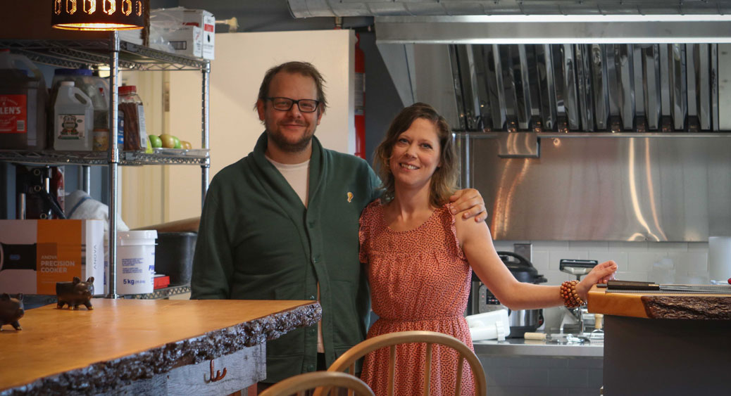 Kevin Conway and Alli Pearce, co-owners of The Jack Ketch on Stitttsville Main. Photo by Barry Gray.