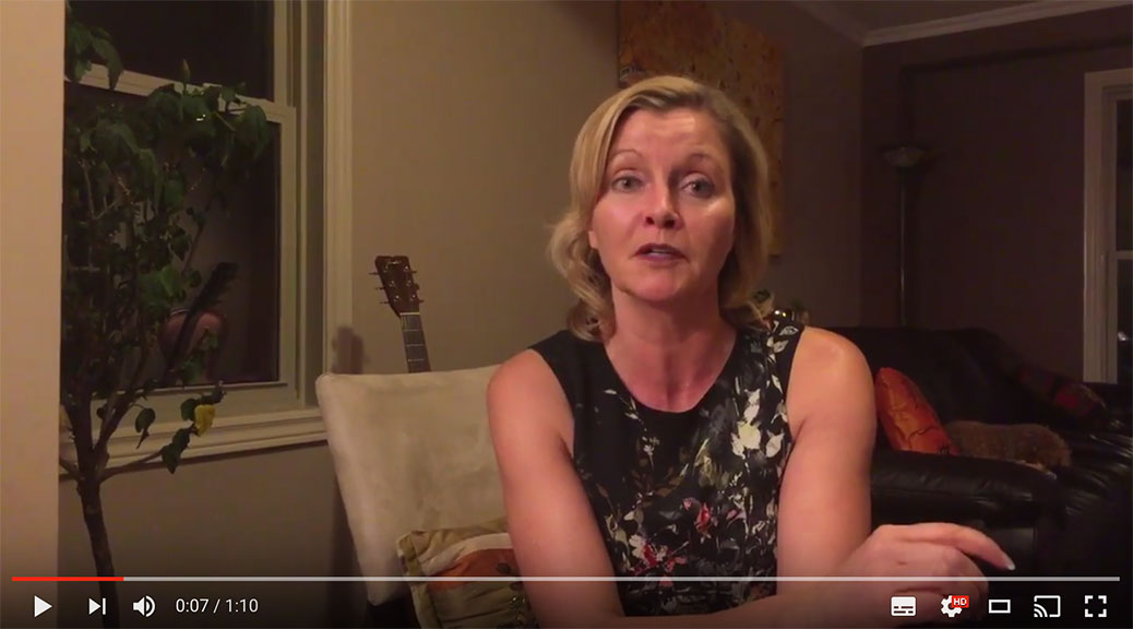 Parent Jennifer Smith recorded a video urging parents to attend a public school board meeting on Tuesday to support a public high school in Stittsville