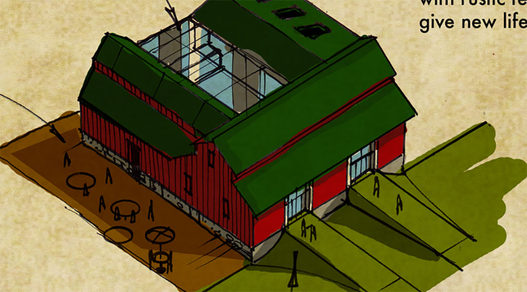 Bradley-Craig Re-imagined. Concept drawing by Andrew King.