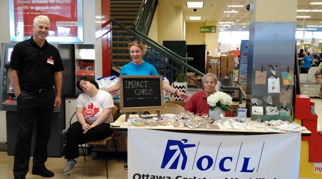 A big thank you to Todd and Sandra Brown from Brown's Your Independent Grocer for allowing Impact Cards to set up a table