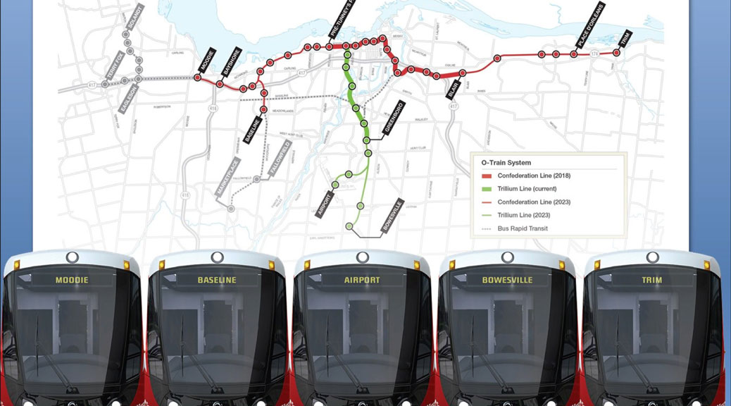 Light Rail Stage 2 / graphic via City of Ottawa