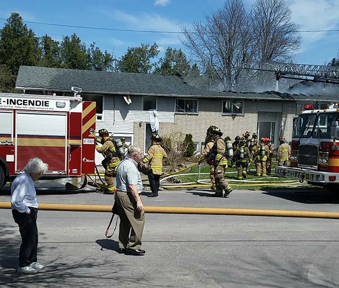 Fire on Lloydalex, May 2, 2015. Photo by Joaquin Benitez.