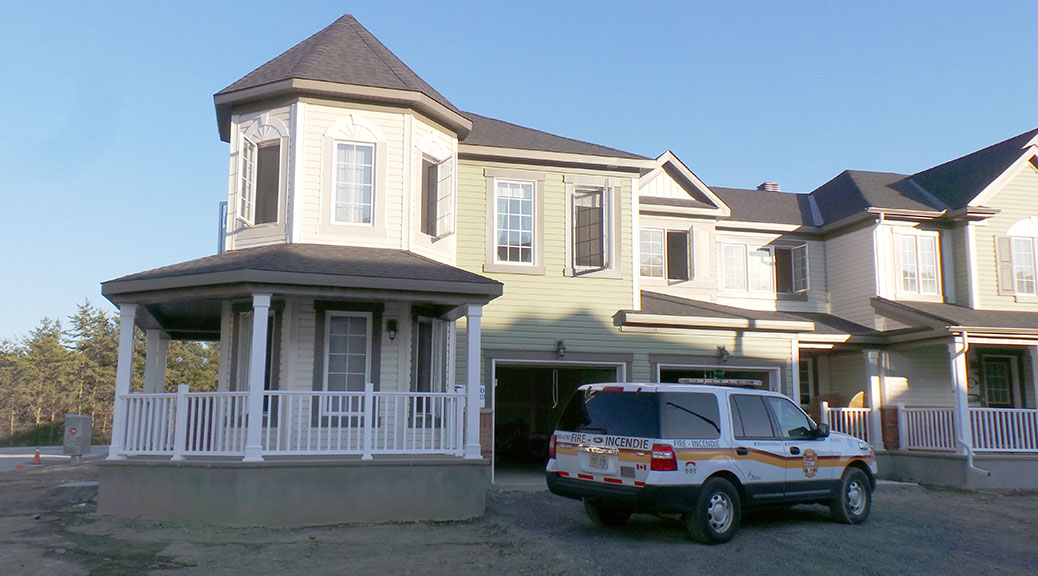 House fire on Maestro Ave in Stittsville, May 13.