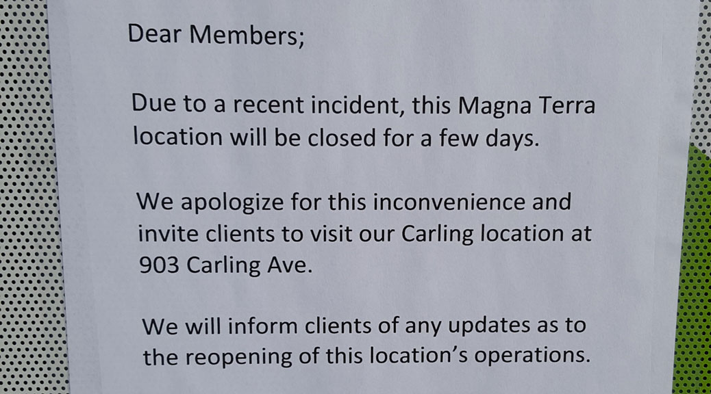 A sign was posted on the door of the facility today stating that was closed.