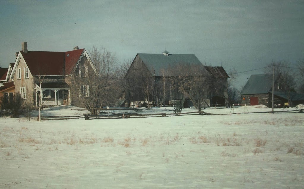 Boyd House and farm, Winter 1987.