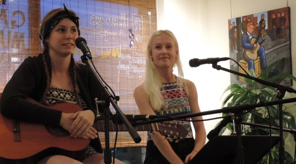 Mollie Roy (on the right) and Keli Jay (left)