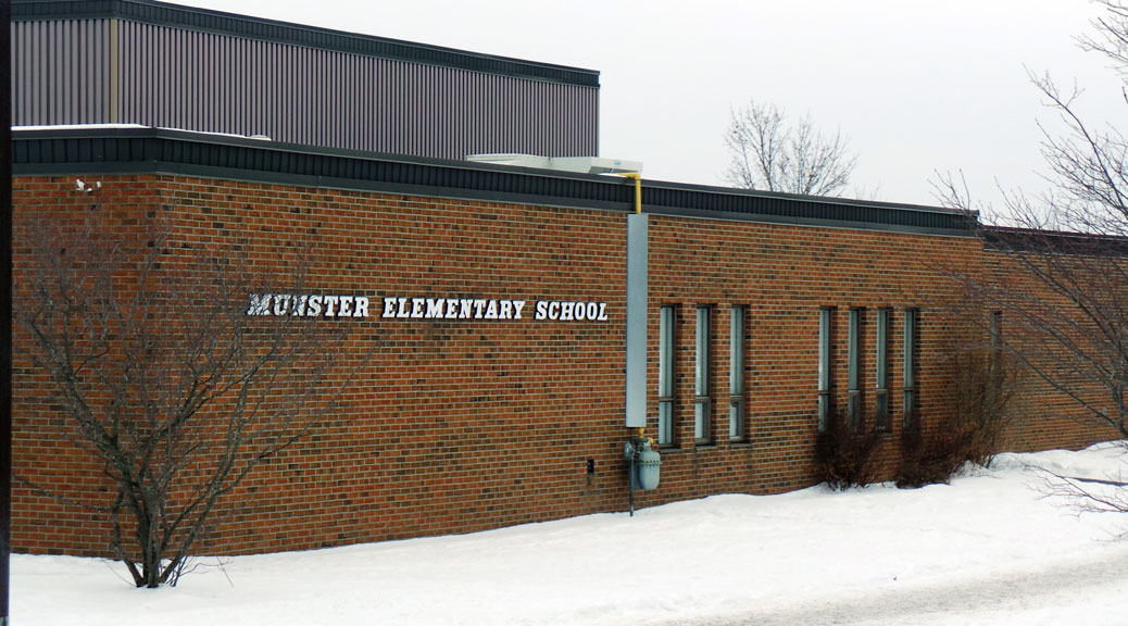 Munster Elementary School, January 2015. Photo by Glen Gower.