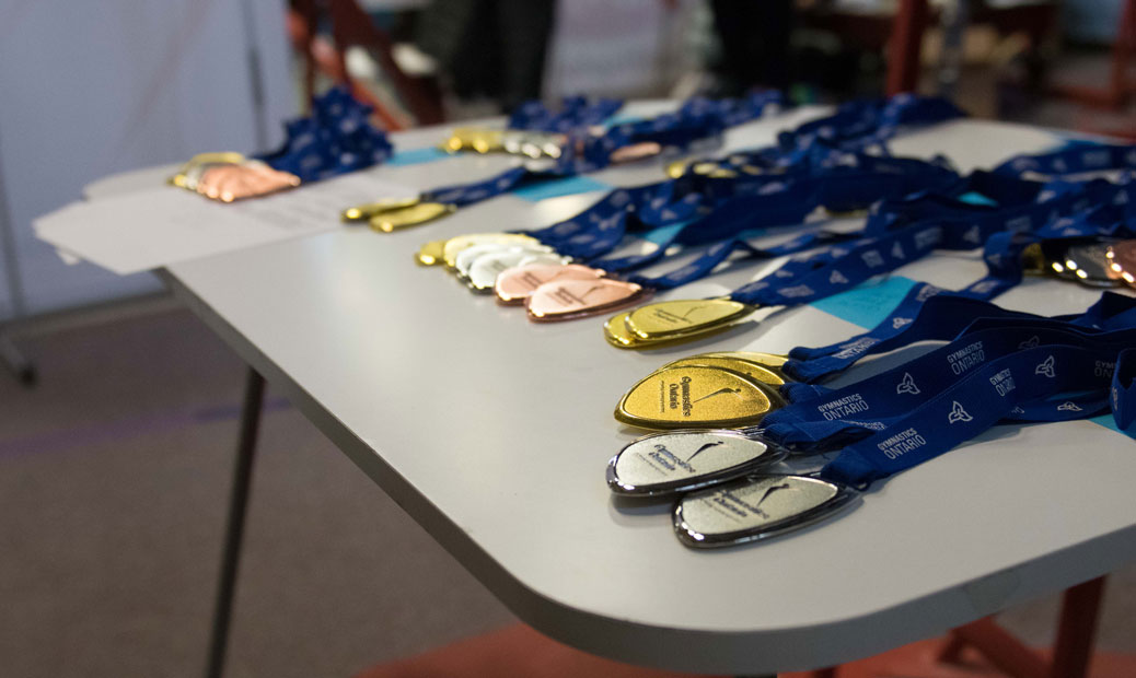 Olympia Gymnastics acro competition. Photo by Dan Pak.