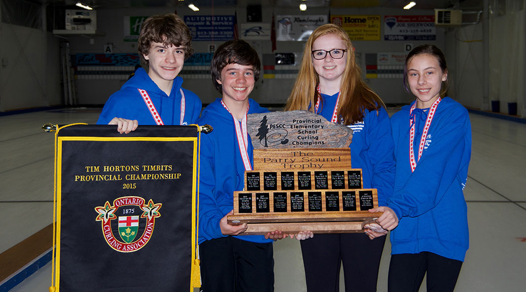 Kars On The Rideau School curling team