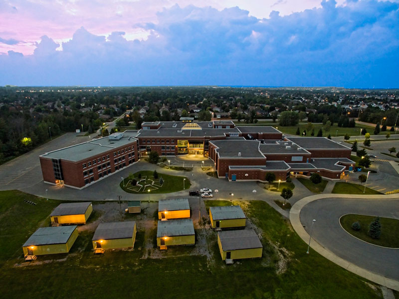 Sacred Heart Aerial. Photo by Peter Tremblay / Ottawa Drone Services.