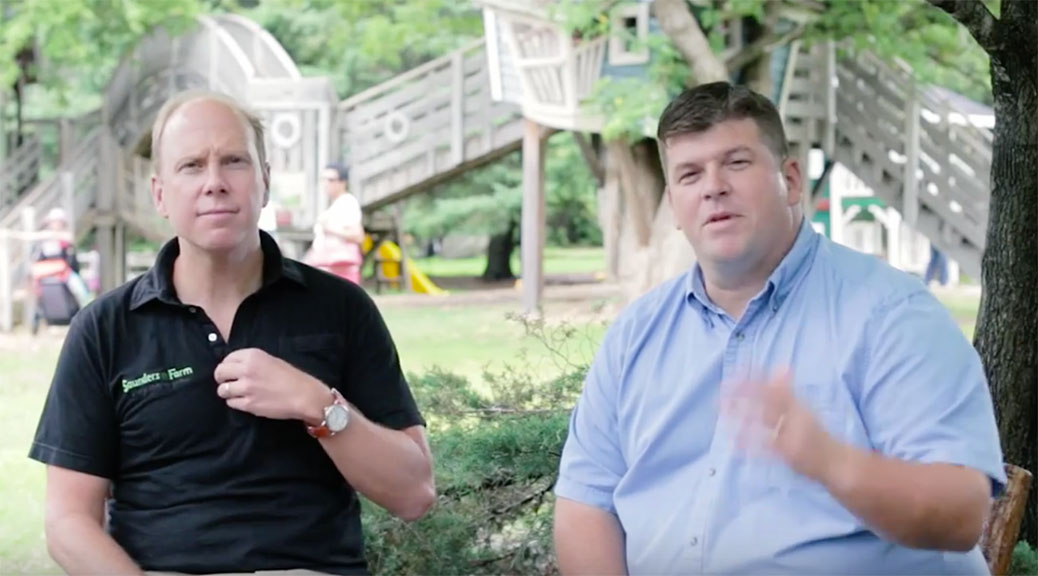 Mark Saunders and Paul Meek