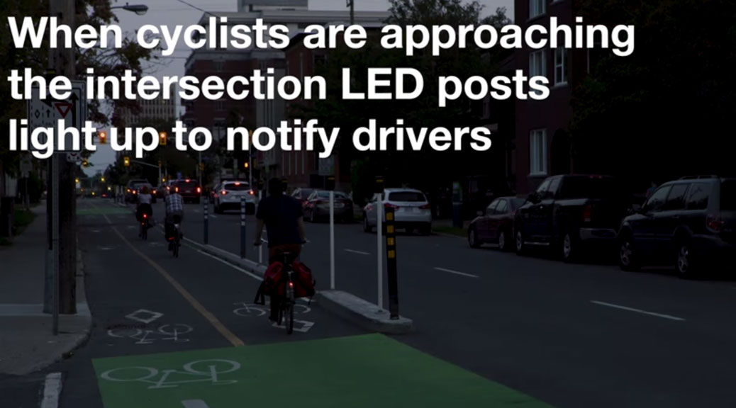 Stittsville company's invention deployed in downtown bike safety pilot