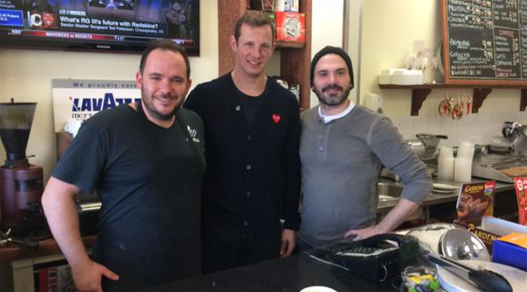 Jason Spezza at Pesto's
