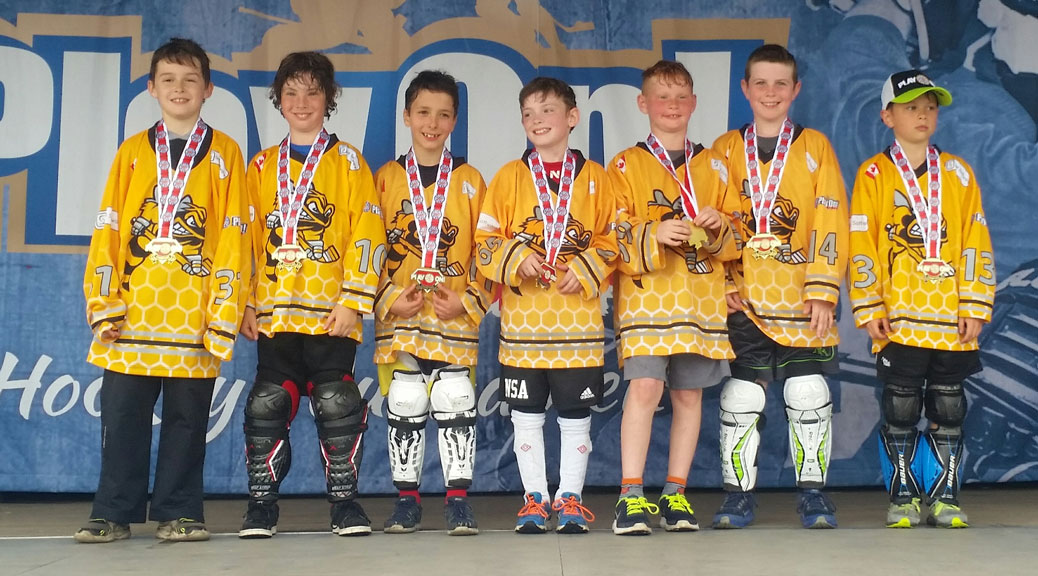 2017 SKM Software Stingers (Left to Right): Chris Colon, Brady Seguin, Ramsey Stretch, Drew Morris. Andrew Zapp, Jamie Charlebois, Matthew Mines