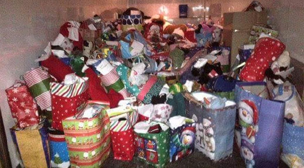 Some of the items collected during last year's project.