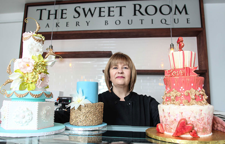Renee Saunders, owner of The Sweet Room Bakery Boutique on Stittsville Main Street. Photo by Barry Gray.