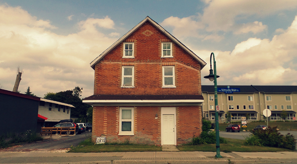 The old Temperance Hotel on Stittsville Main Street, at the corner of Orville. Photo by Glen Gower / September 2015