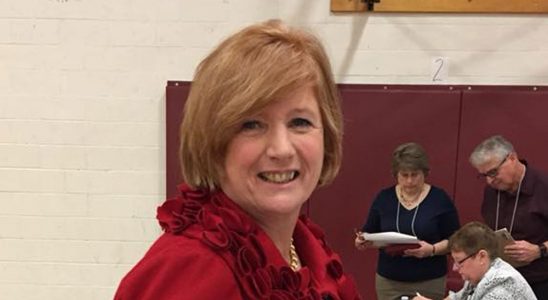 Theresa Qadri at the Liberal nomination meeting. Photo via Facebook.