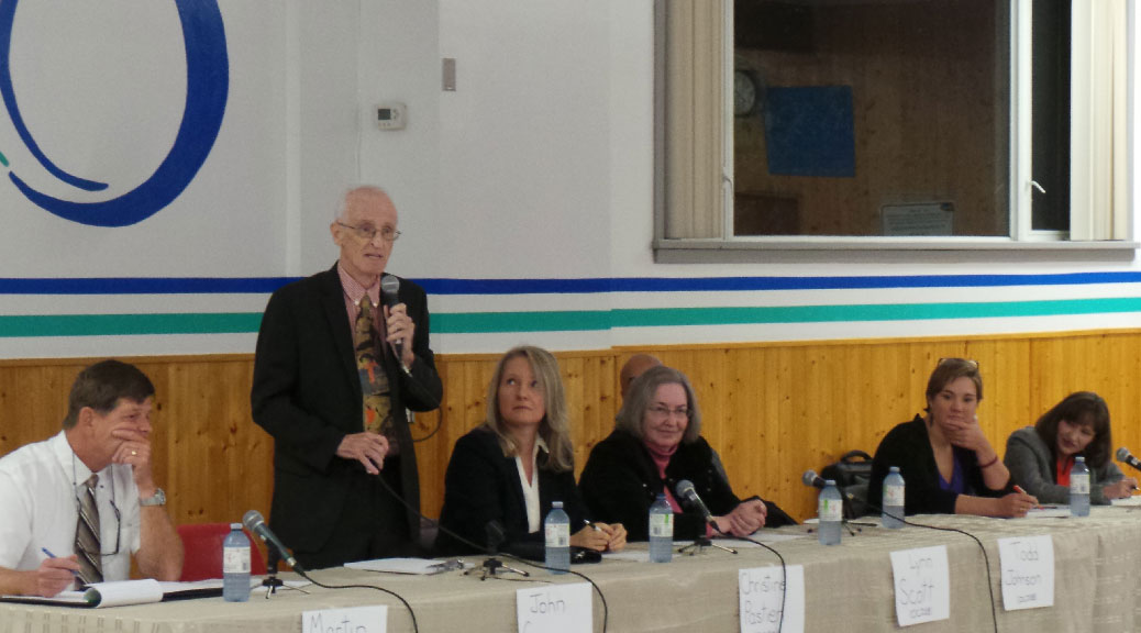 October 9 debate - public and catholic board candidates