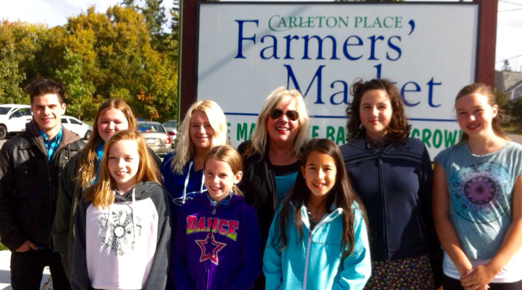All 8 semi-finalists from U-Rock Music School, along with their vocal coach, Cathy Hallessey (center). Left to right: Andrew Waines, Sarah Culbert, Abigail Moffitt, Briana Kelford, Avery Stone, Karolina Moo, Heidi Nephin and Samantha Clarke.