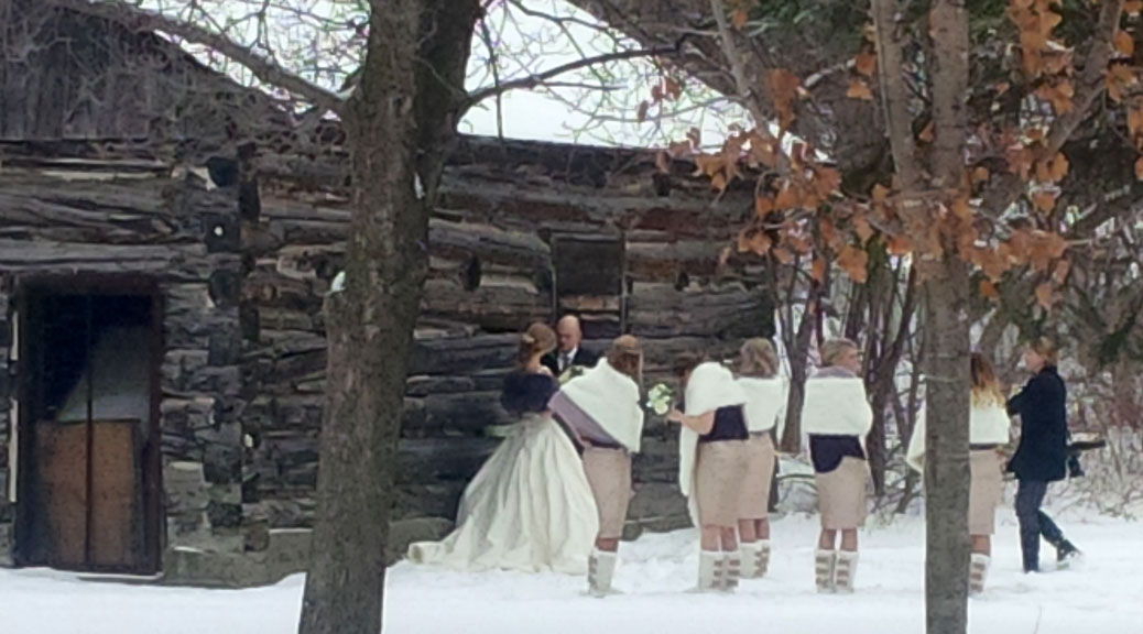 Wedding at Village Square Park. Photo by J. Baillie