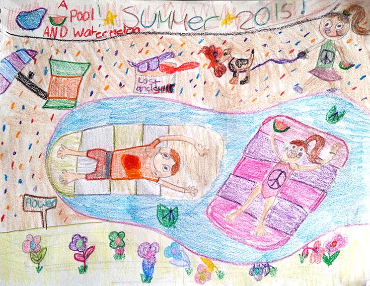 Drawing by Abi C., a Grade 3 student at St.Stephen in Stittsville.