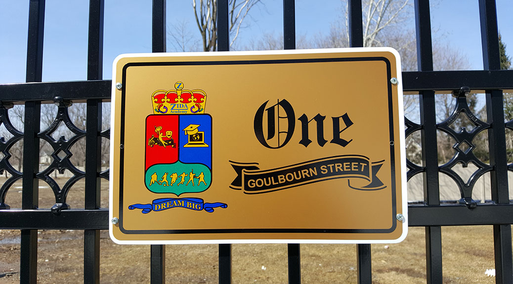 Zida Academy at 1 Goulbourn Street in Stittsville.